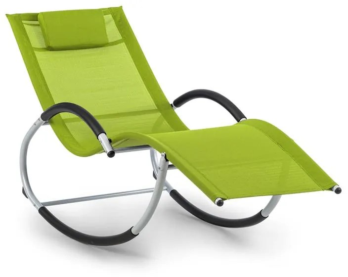 Westwood, hojdacie lehátko, ergonomické, hliníkový rám, zelené