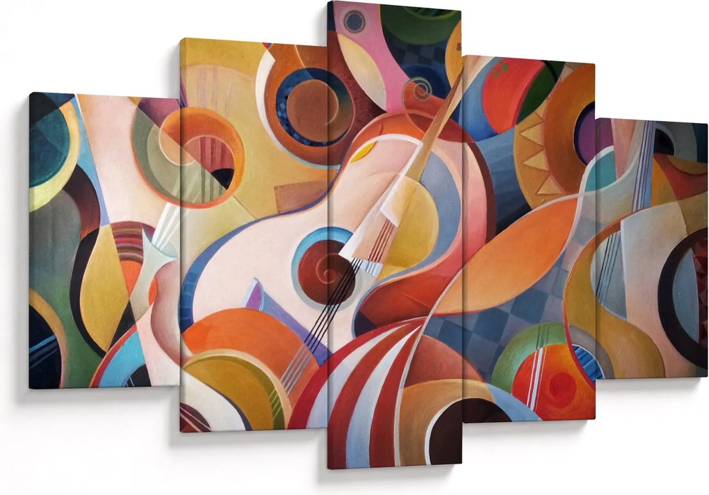 Obraz - Hudobný abstrakt (150x105 cm)