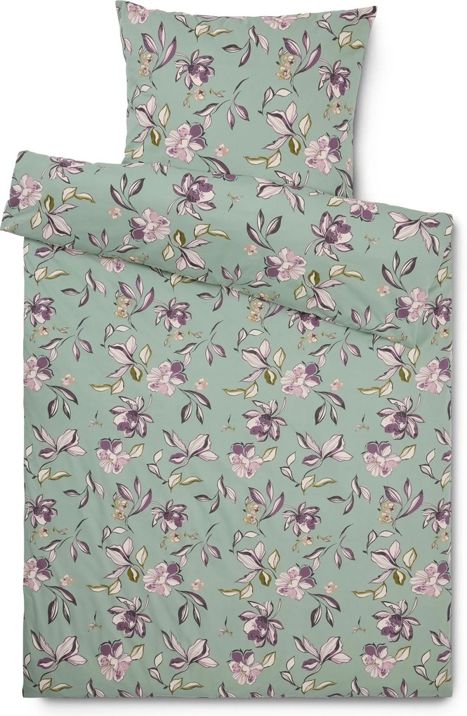 Posteľná bielizeň renforcé, štandardná veľkosť, šalviová