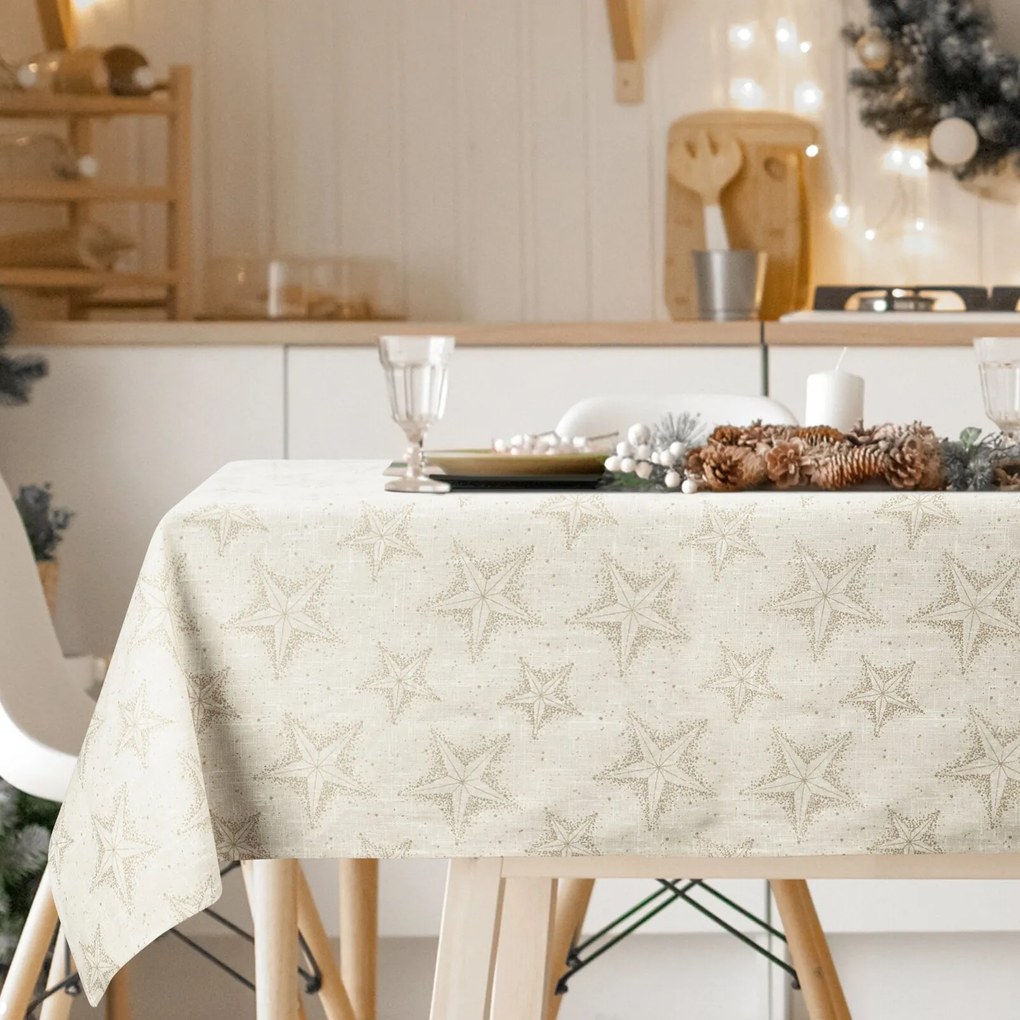 VIANOČNÝ OBRUS NA STÔL WINTER 145X260 VZOROVANÁ