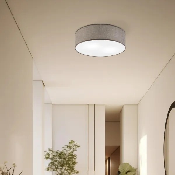 Stropné svietidlo SIRJA 2xE27/15W/230V priemer 45 cm hnedé