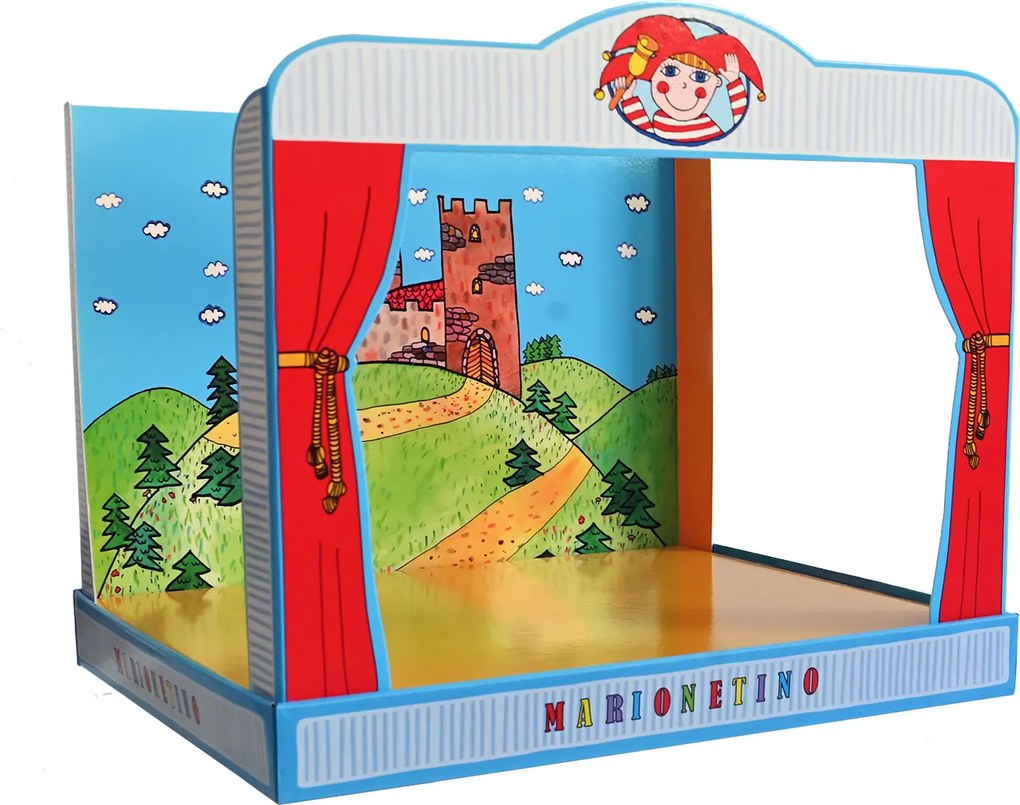 MARIONETINO Bábkové divadlo – samostatná konštrukcia - bez bábok a kulís