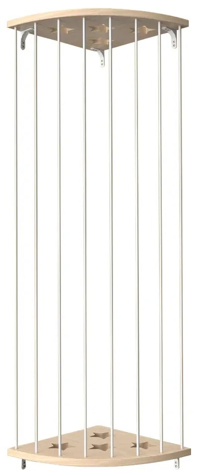 Rohový držiak na plyšové hračky