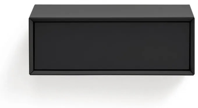 Čierny závesný nočný stolík Platt – Teulat