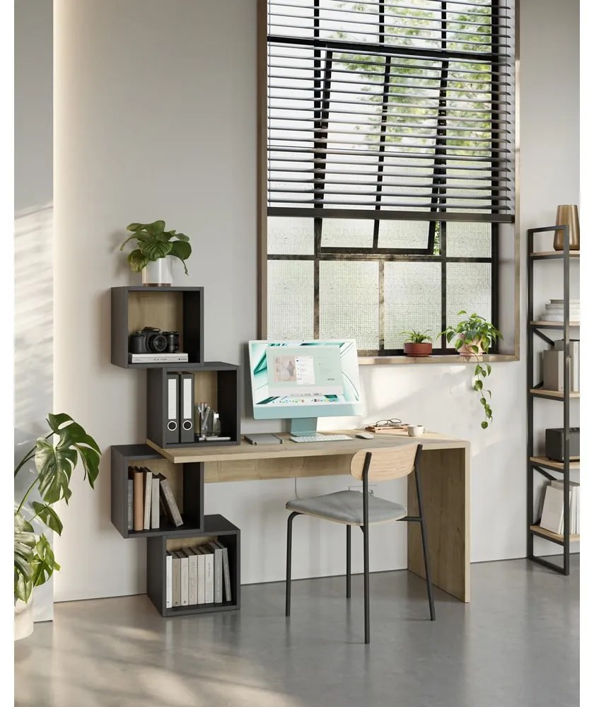 Pracovný stôl v dekore duba 60x154 cm Cubik – Marckeric