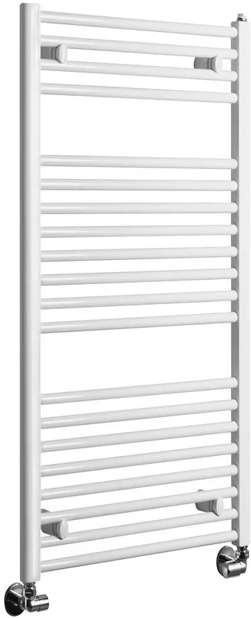 Aqualine Aqualine, DIRECT vykurovacie teleso s bočným pripojením 450x960 mm, 447 W, biela, ILR94T