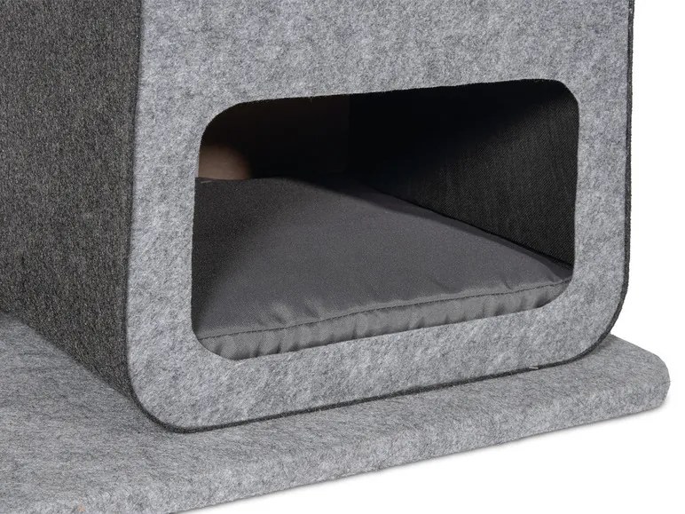 Karlie Škrabadlo pre mačky, sivé (Flavie, 60 x 40 x 77 cm) (100335725)