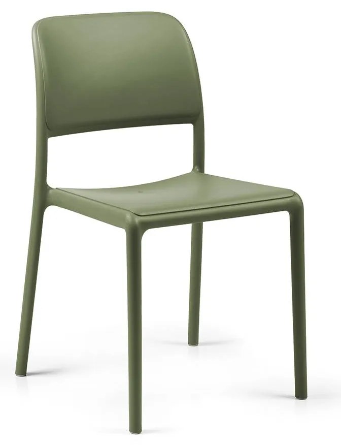 Stima Plastová stolička RIVA Vyberte odtieň ->: Agave - Zelená