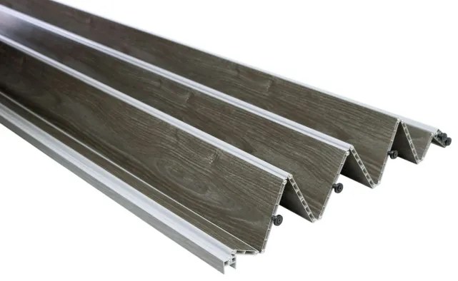 Skladacie dvere 001P grafitový dub matný 100 cm