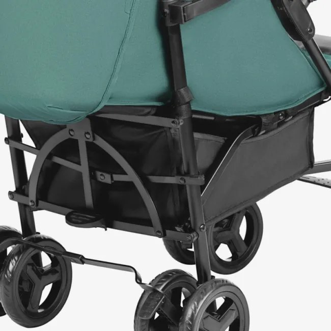 Športový kočík Davos 35 zelený / čierny