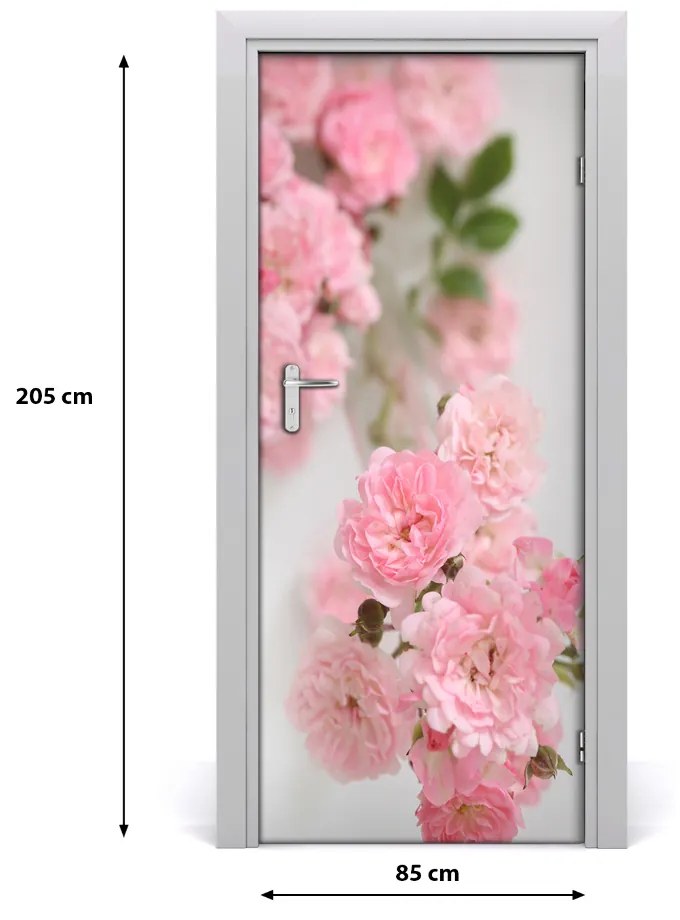 Fototapeta na dvere divoká ruža 85x205 cm