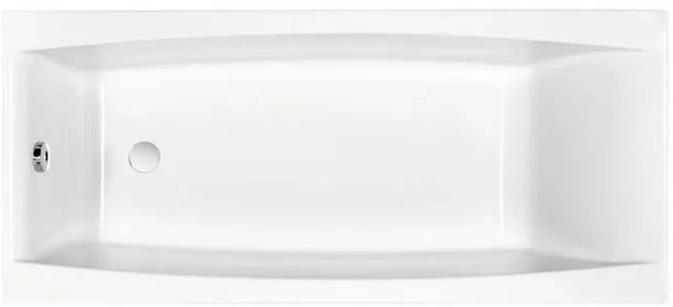 Cersanit Virgo akrylátová vaňa 150x75cm + nožičky, biela, S301-048