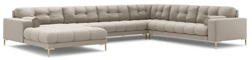 Béžová rohová pohovka (pravý roh) Bali – Cosmopolitan Design