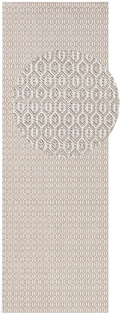 Hanse Home, Behúň Meadow 102475 – na von aj na doma, 80x200, béžová, chodba / predsieň