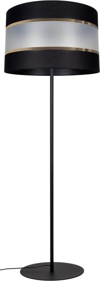 Stojacia lampa CORAL 1xE27/60W/230V čierna