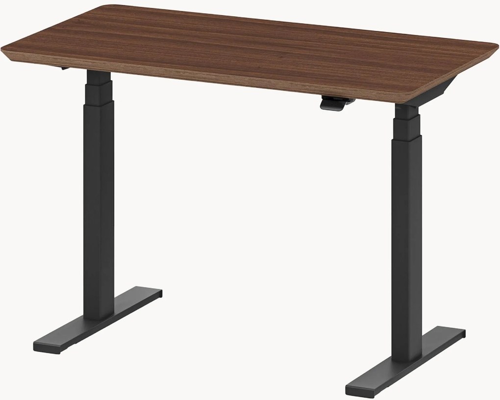 Výškovo nastaviteľný elektrický ručne vyrobený stôl's drevenou doskou Pro Mini