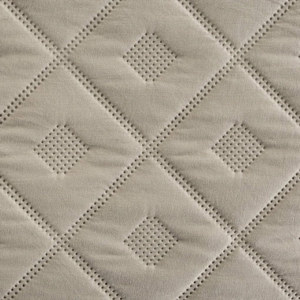 PREHOZ NA POSTEĽ ALARA6 200X220 CM TMAVOBÉŽOVÝ