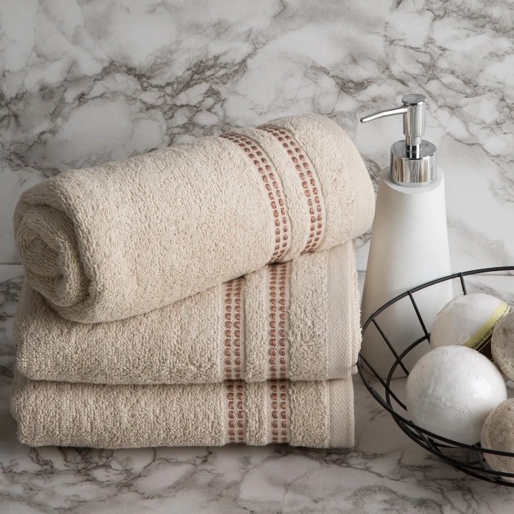 FROTÉ UTERÁK ALLY 50X90 CM ČIERNA