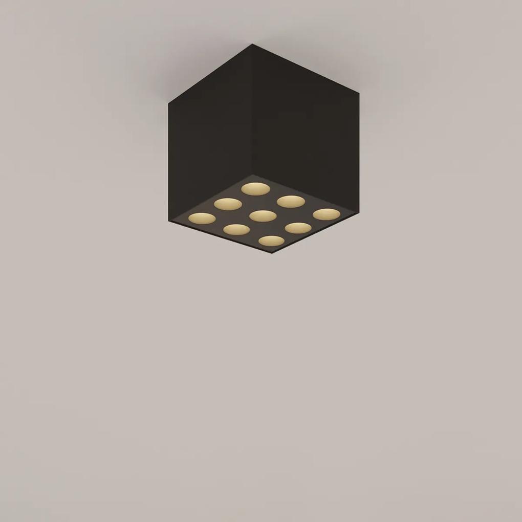 Stropné svietidlo OZZY čierne LED