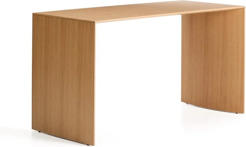 Pracovný stôl v dekore duba 60x140 cm Litto – Kave Home