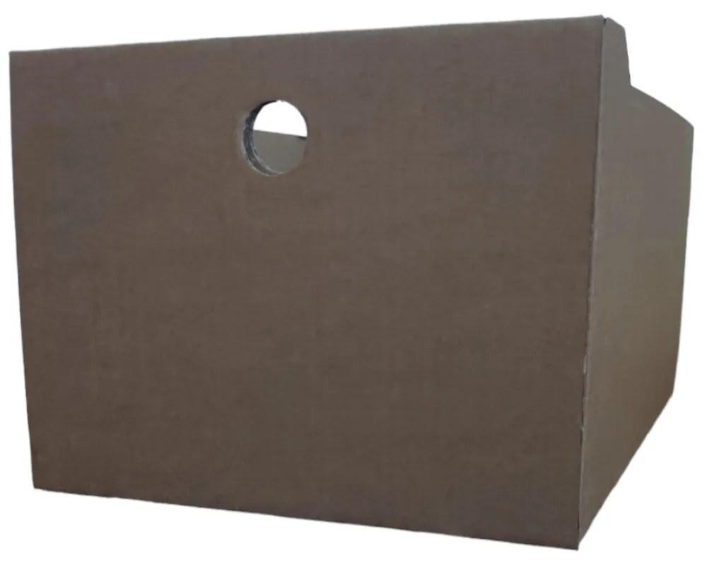 KARTON PAK Úložné boxy na oblečenie, organizéry do skrine EKO KARTON 27x40x21 - zásuvka