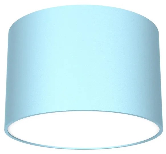 Stropné svietidlo Dixie, 1x modré kovové tienidlo