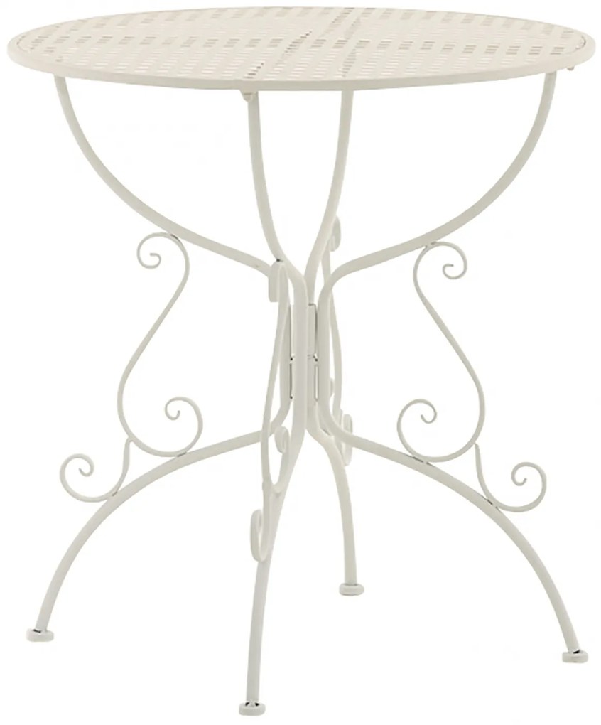 Kovový stôl GS13436802 - Biela