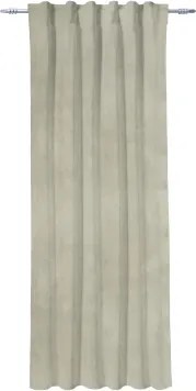 Záves Nantes 140x245 cm, béžová zamatová štruktúra%