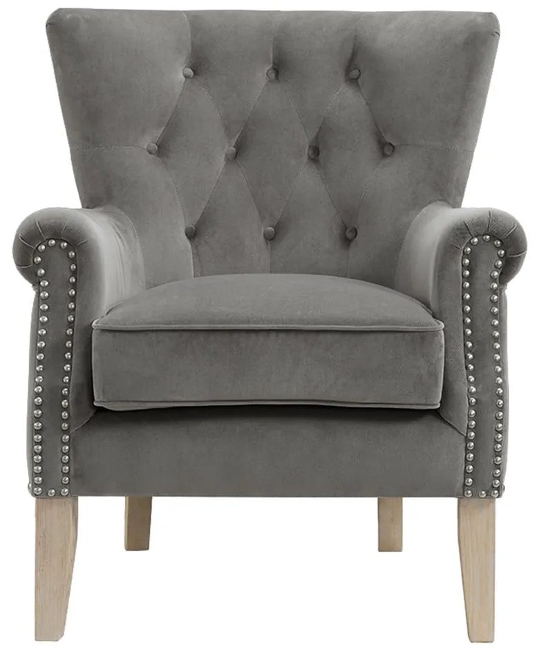 Sivé kreslo Dorel – Støraa