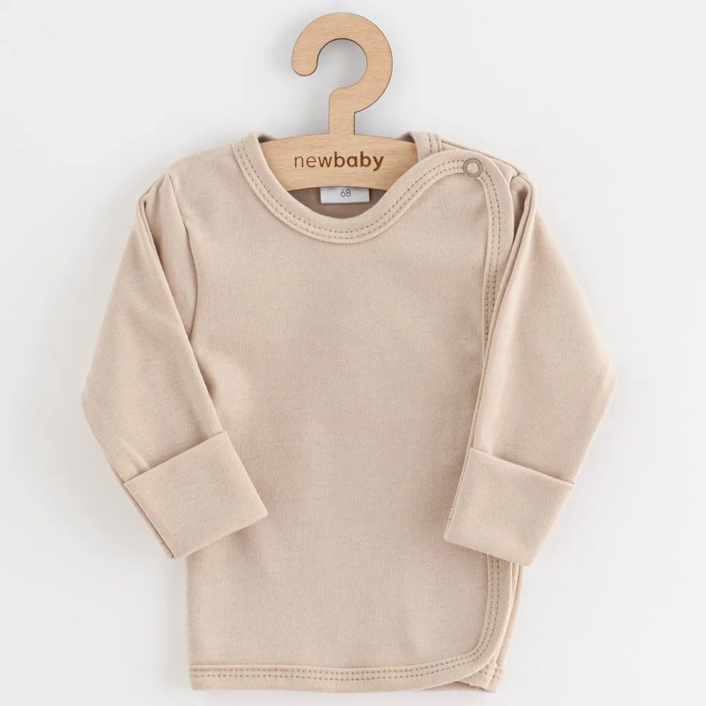 Dojčenská košieľka New Baby Classic II Uni 3ks béžová, vel. 50