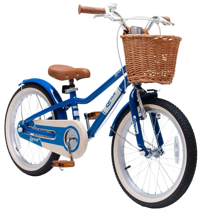 Detský bicykel Lovely City Eurocle 18" RoyalBaby RB18B-38 - modrý