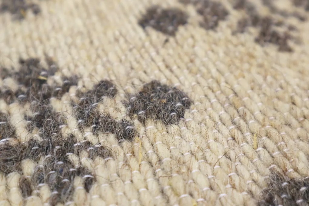 Mujkoberec Original, Ručne tkaný voňavý kusový koberec Vetiver 04, 120x170, béžová, exteriér