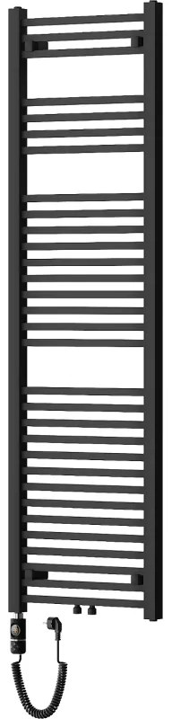 Mexen Pluton, elektrické vykurovacie teleso 1700x500 mm + vykurovacia tyč 900 W, čierna, W106-1700-500-2900-70