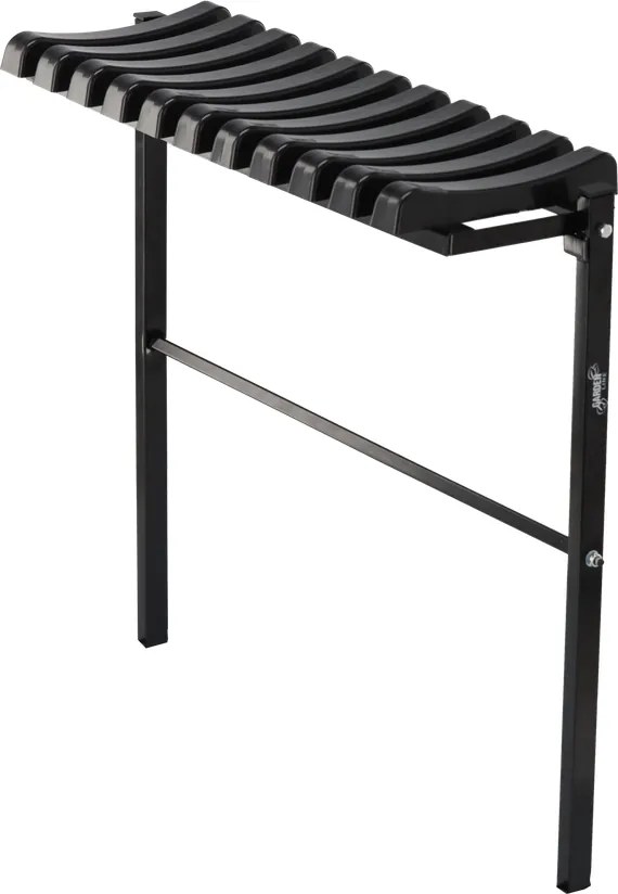 Garden Line SKLADACIA LAVICA, DĹŽKA 68 CM, ČIERNA *8275