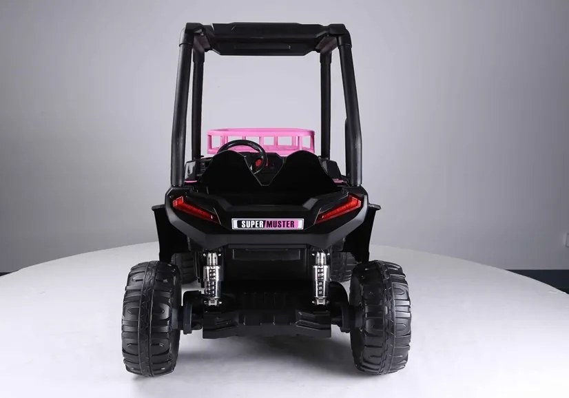 LEAN CARS Elektrická bugina JS360-1 ružová