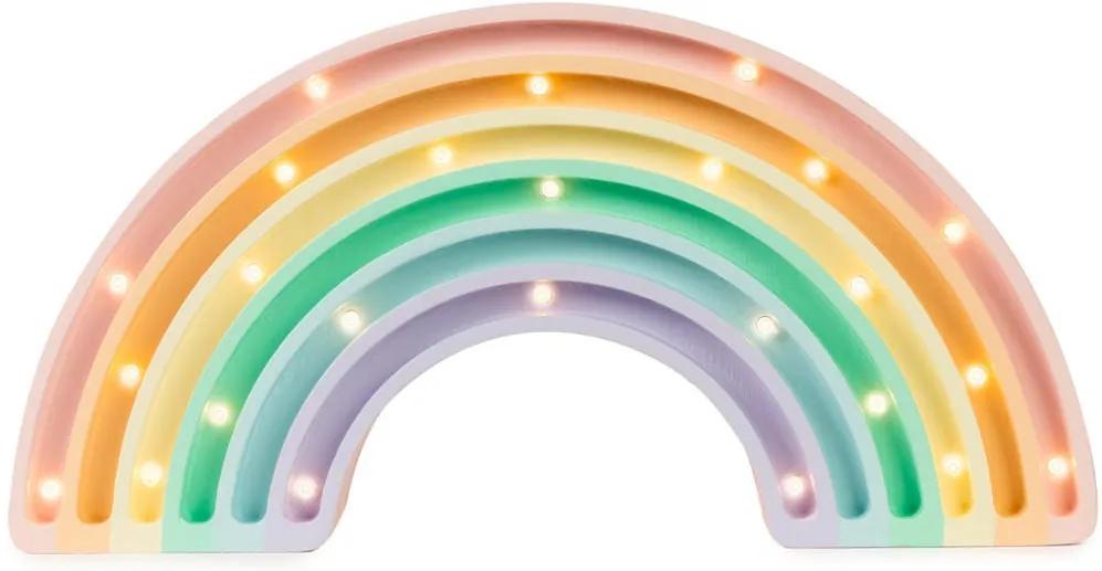 Little Lights Detská LED lampička Rainbow Pastel