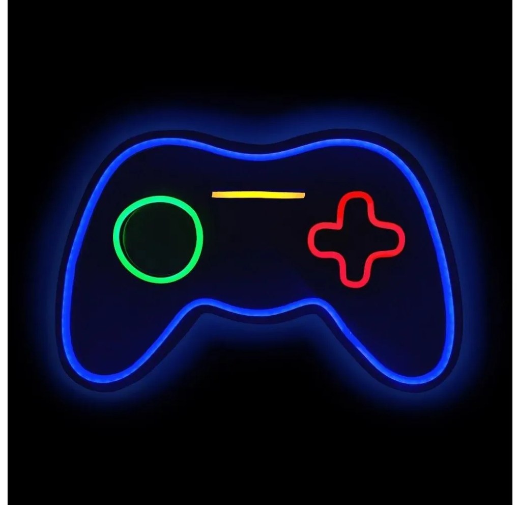 2Kids Toys - LED Neónová nástenná dekorácia LED/5W/USB gamepad DV0213