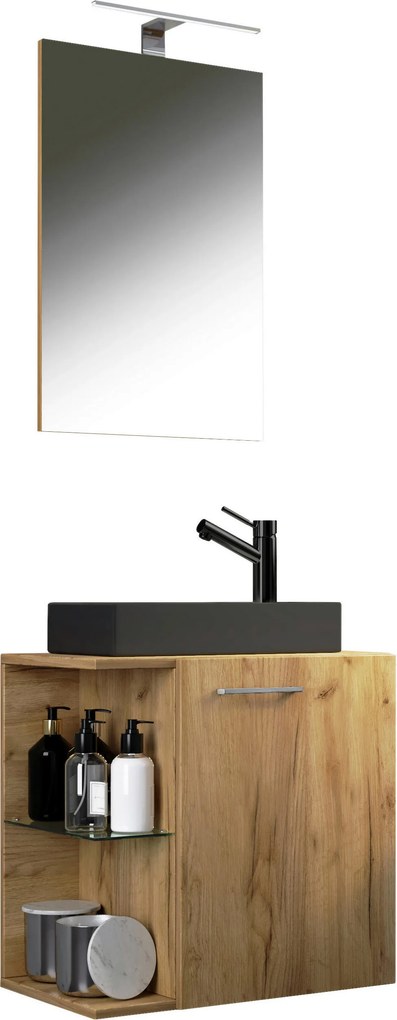 XXXLutz HOSŤOVSKÁ KÚPEĽŇA, dub medový, 52 cm MID.YOU - Online Only kúpeľne - 000657037601