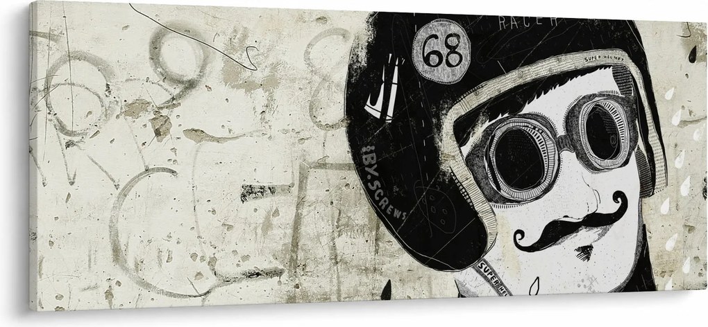 Obraz - Pretekár (120x50 cm)