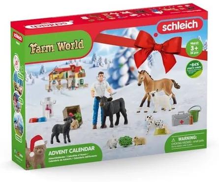 Schleich 98643 Adventný kalendár 2022 domáce zvieratá