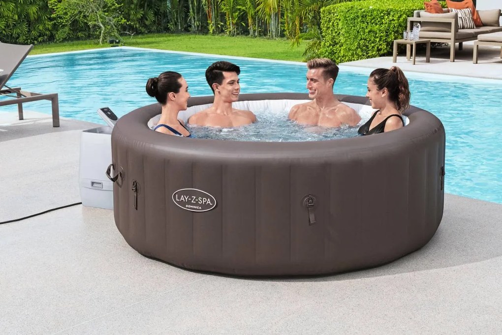 Lay-Z-Spa Dominica SMART HydroJet Jacuzzi BESTWAY 6001S
