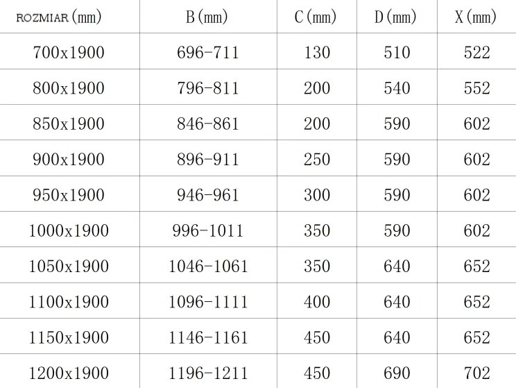 Mexen ROMA sprchové otváracie dvere ku sprchovému kútu 120 cm, čierna-transparentá, 854-120-000-70-00