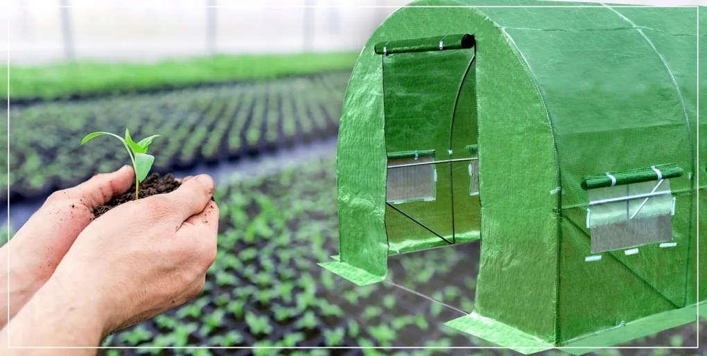 Fólia na fóliovník 6x3 m Bluegarden