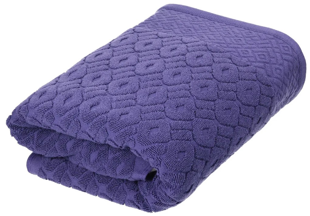 Uterák Lattice 70x140 cm deep violet