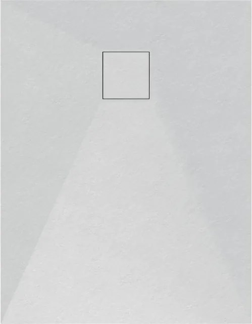 Gamma Erga Oldaf, SMC obdĺžniková sprchová vanička 80 x 90 cm, biela matná, ERG-GMA-OL-8090