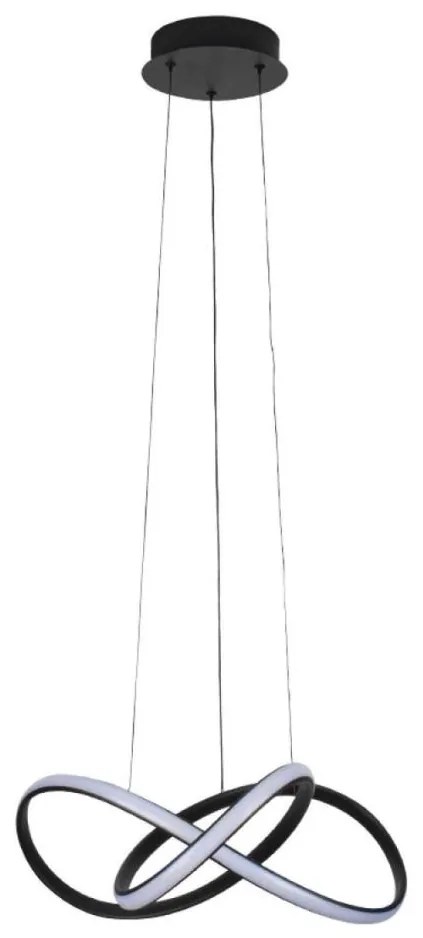 LED Stmievateľný luster na lanku LED/65W/230V 3000-6500K + diaľkové ovládanie