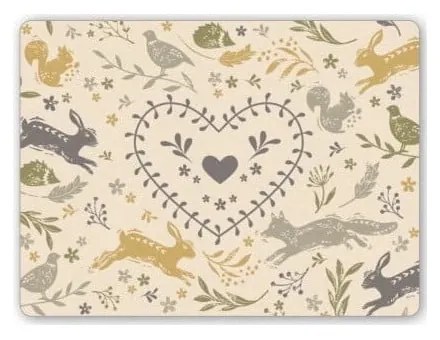 Prestieranie a tácky v súprave 8 ks Woodland – Cooksmart ®