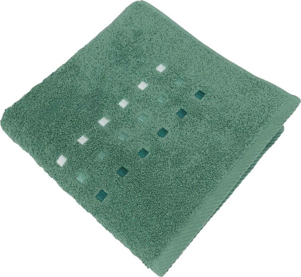 XXXLutz UTERÁK NA RUKY, 50/100 cm, tmavozelená Esposa - Kúpeľňový textil - 004893003131