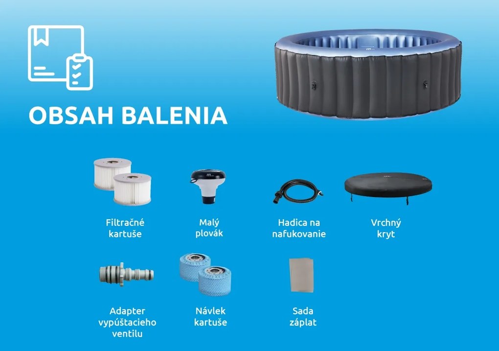 Mspa | Vírivý bazén MSPA Bergen C-BE042 | 11400280