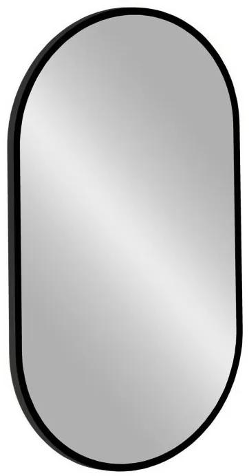 Kúpeľňové zrkadlo CMD APOLLO LED, čierna